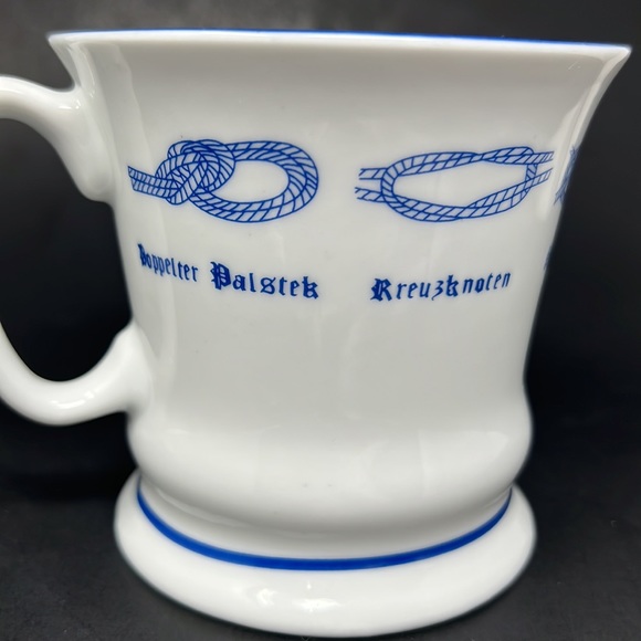 Peter Menk Souvenirs Moin Moin German Nautical Tea Cup Mug - Picture 4 of 7
